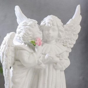 Сувенир полистоун "Белоснежные ангелы - секрет" 14,7х10х7 см