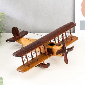 Фигурка дерево «Ретро. Самолет», 11.5x35.5x30 см, МИКС