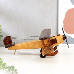 Фигурка дерево «Ретро. Самолет», 11.5x35.5x30 см, МИКС