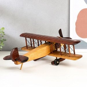 Фигурка дерево «Ретро. Самолет», 11.5x35.5x30 см, МИКС
