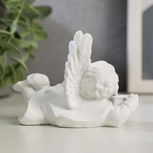Фигурка полистоун «Белоснежный ангел с библией», 7x5x8.5 см, МИКС