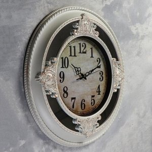 Часы настенные, серия: Интерьер, "Дифен", плавный ход, 62 х 62 см