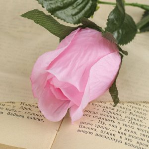 Цветок искусственный "Розовая роза"