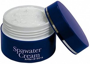 Charcoal Kuroizumi SpaWater Cream - многофункциональный крем с термальной водой и коэнзимом