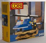 Констр cobi полицейский вертолет (0403) _стр., 150х150х40мм, Картон