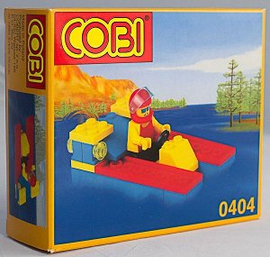 Конструктор cobi катер (0404)