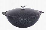 Казан 6,0л для плова Granit ultra blue