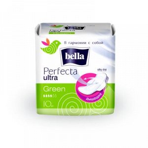 Прокладки BELLA Perfecta  ultra Green 10 шт.