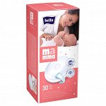 Лактационные вкладыши Bella mamma с липучкой 30 шт