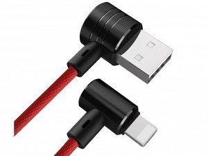 Кабель Baseus Magnet Lightning - USB черно-красный