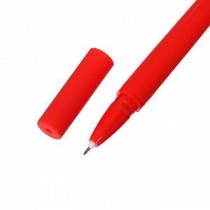 Ручка гелевая-прикол "Монстр красный"