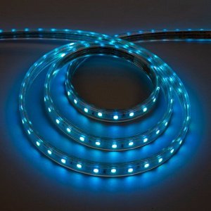 Светодиодная лента Ecola, 220В, SMD5050, 50 м, IP68, 14.4Вт/м, 60 LED/м, 14x7 мм, RGB