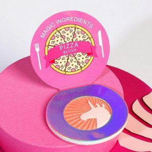 Запеченные румяна Pandas pizza, оттенок натурально-розовый