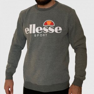 Серая мужская толстовка Ellesse – чистый стиль от итальянской марки спортивной одежды №74