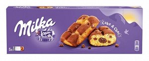 Печенье кекс с шоколадом Milka Cake & Choc Cookies 175 грамм