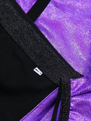 Комплект: свитшот укороченный и юбка прямого силуэта