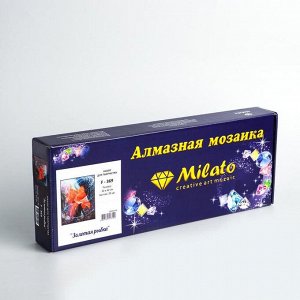 Алмазная мозаика «Золотая рыбка» 30 ? 40 см, 35 цветов