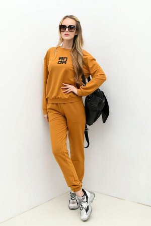 Брюки,  свитшот Andrea Fashion
          AF-61 горчица