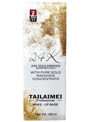 Основа под макияж Tailaimei 24K Gold Essence With Pure Gold Radiance Concentrate Make-Up Base 45 ml