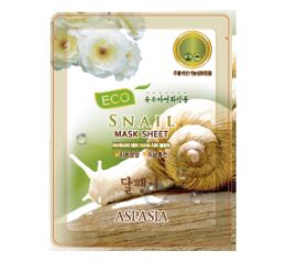 ASPASIA Маска для лица тканевая УЛИТОЧНЫЙ МУЦИН Eco Sheet Pack Snail, 23 ml