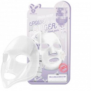 Elizavecca Тканевая маска для лица на основе молока Power Ringer Mask Pack Milk Deep, 23 мл.
