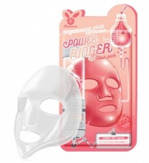 Elizavecca Тканевая маска для лица с гиалуроновой кислотой, Power Ringer Mask Pack Hyaluronic  23 мл