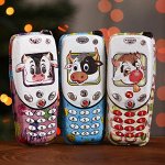 Фигура из молочного шоколада &quot;Телефон с сюрпризом с символом года&quot;, 50 г