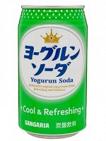 Газ  SANGARIA YOGURUN SODA со вкусом йогурта, 350 гр