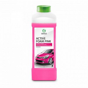 Автошампунь бесконтакный Active foam PINK 1 л розовая пена