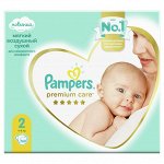 PAMPERS Подгузники Premium Care New Baby (4-8 кг) Мега Упаковка 160