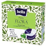 Прокладки ежедневные Bella Flora Green tea, 70 шт./уп. (с экстрактом зеленого чая)