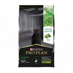 Pro Plan Puppy Small Nature Elements сухой корм для щенков мелких пород Ягненок/шпинат 2кг АКЦИЯ!