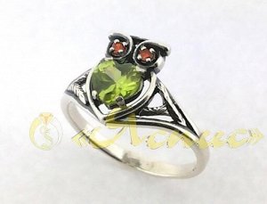 Кольцо 1445К Совушка