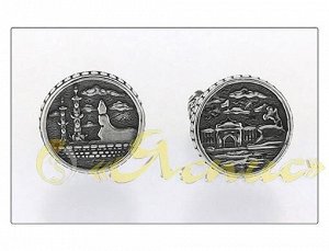Запонки 1646Зап Северная столица