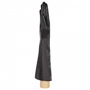 Перчатки жен. 100% нат. кожа (ягненок), подкладка: шерсть, FABRETTI F20-1 black