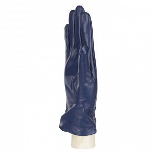 Перчатки жен. 100% нат. кожа (ягненок), подкладка: шелк, FABRETTI S1.7-12s blue