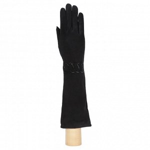 Перчатки жен. 100% нат. кожа (ягненок), подкладка: шерсть, FABRETTI 9.88-1 black