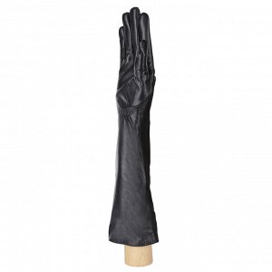 Перчатки жен. 100% нат. кожа (ягненок), подкладка: шерсть, FABRETTI B11-1 black