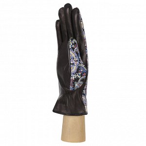 Перчатки жен. 100% нат. кожа (ягненок), подкладка: шерсть, FABRETTI F18-1 black