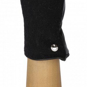 Перчатки, комбинированная кожа, FABRETTI FS3-1 black