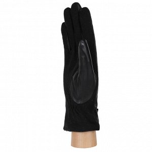 Перчатки, комбинированная кожа, FABRETTI 33.10-1 black