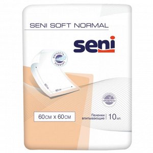 Пеленки гигиенические Seni Soft Normal 60x60 cм 10 шт.