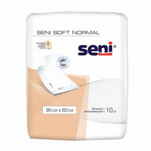 Пеленки гигиенические Seni Soft Normal 90x60 cм 10 шт