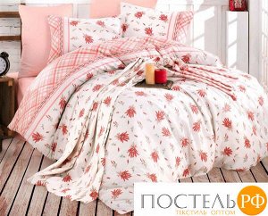 КПБ COTTON LIFE Lavanta Pembe евро под. 200*220, прост. 220*240, нав. 50*70 (2)