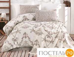 КПБ COTTON LIFE Luna Kahve евро под. 200*220, прост. 220*240, нав. 50*70 (2)