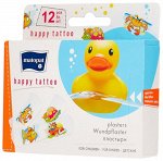 Пластырь Matopat Happy Tattoo в наборе, 12 шт.