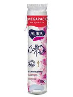 Ватные диски AURA 150шт