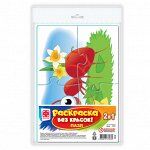 349247 Раскраска без красок. Пазл. Муравей