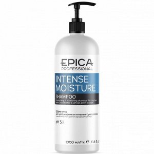 Увлажняющий шампунь для сухих волос INTENSE MOISTURE EPICA 1000 мл