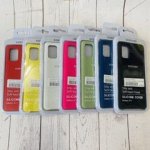 Samsung Galaxy A71  Silicon Case Original (красный) с микрофиброй,софт-тач,фирменная упаковка,все наклейки,серийный номер
